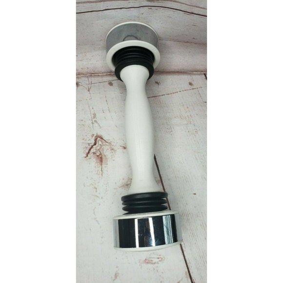 Shake Weight Dumbbell 2.5 lbs Shaker Weight White *Excellent Condition - Picture 8 of 10